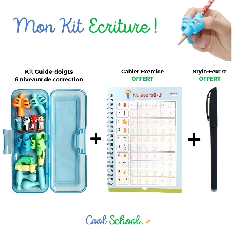 CoolSchool™  Mon Kit Écriture pour enfants – My New Boutique